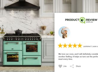 Belling ovens top
